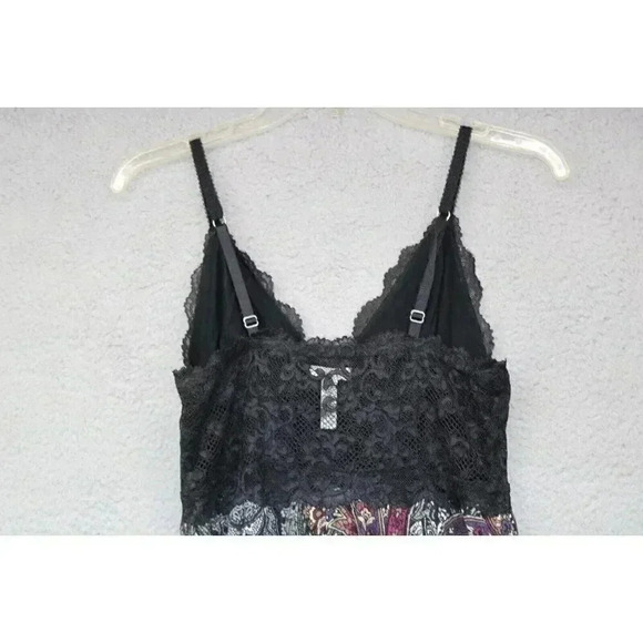 Soma Women's Floral and Lace Night Gown-Size Small-Stretch - Picture 7 of 8